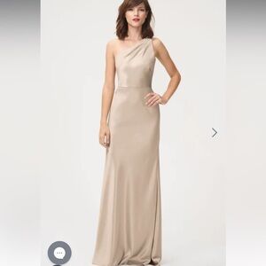 Jenny Yoo Lena Bridesmaids Dress - Pale Gold